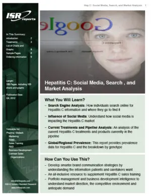 Hep C: Social Media, Search, and Market Analysis