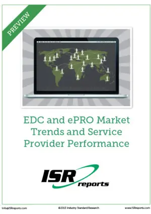 EDC and ePRO Market Trends and Service Provider Performance