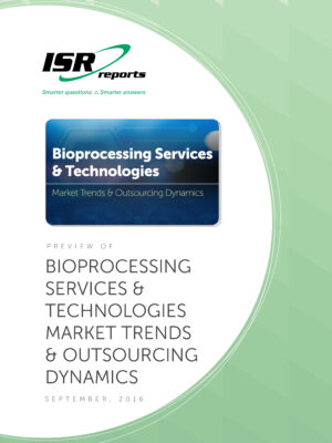 Report cover for Bioprocessing Services and Technologies Market Trends and Outsourcing Dynamics