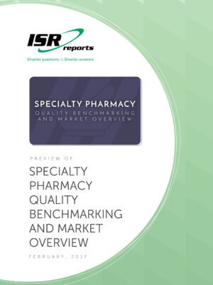 Report cover for Specialty Pharmacy Quality Benchmarking and Market Overview