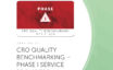 Report cover for CRO Quality Benchmarking – Phase I Service Providers (9th Edition)