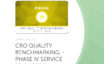 Report cover for CRO Quality Benchmarking – Phase IV Service Providers (9th Edition)