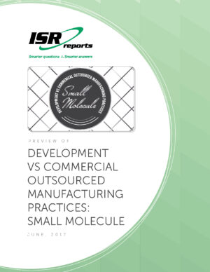 Development vs Commercial Outsourced Manufacturing Practices
