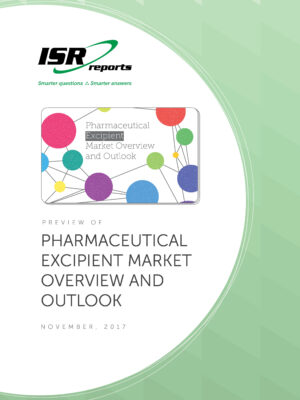 Pharmaceutical Excipient Market Overview and Outlook