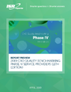 Report Cover for 2019 CRO Quality Benchmarking Phase IV Service Providers 11th Edition