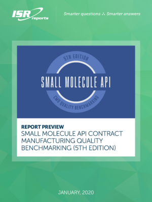 Preview-cover-2020 Small Molecule API Contract Manufacturing Quality Benchmarking