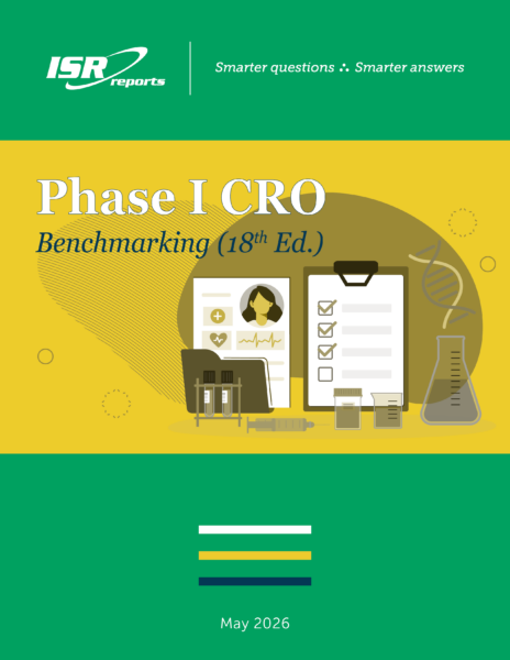 Phase I CRO Benchmarking (18th Ed.)